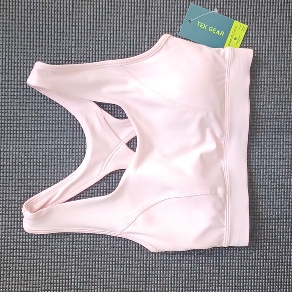 tek gear Other - XS Tek Gear pink wicking, stretch fabric, sports workout bra w/ removable cups